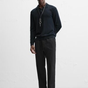 ZARA RELAXED FİT PAMUKLU - KETEN PANTOLON M BEDEN